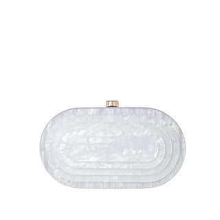 Deco Clutch - Pearl