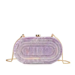 Deco Clutch - Lilac