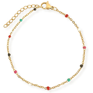 Gwen Colorful Dainty Beaded Bracelet