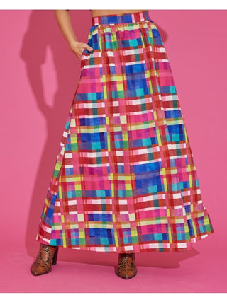 Daphne Skirt - Circus Plaid