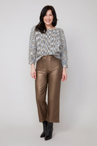 Woven Front Pocket Pant - Copper
