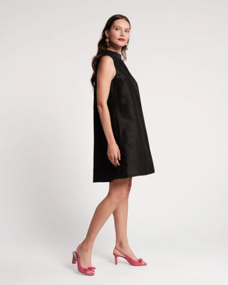Diplomat Mini Dress- Black