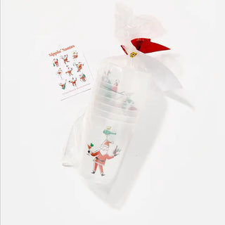 Sippin' Santas Frosted Cups