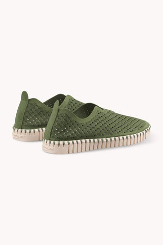 Slip on Tulip - Artichoke Green