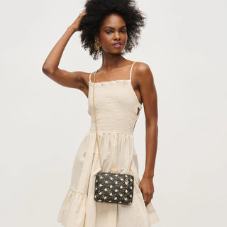 Samantha Evening Bag- Black Natural