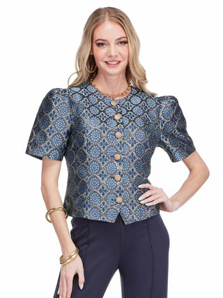 Gilded Trellis Top