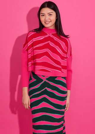 Leona Sweater- Ziggy Lipstick
