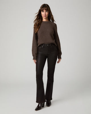 High Rise Laurel Canyon- Chicory Coffee Luxe Coating
