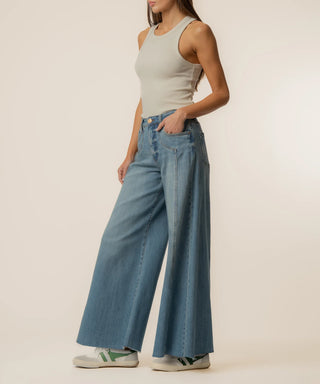 Blake High Rise Super Wide Leg