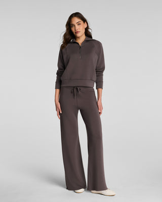 Airessentials Wide Leg Pant- Dark Cacao