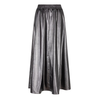 Metallic Maxi Skirt