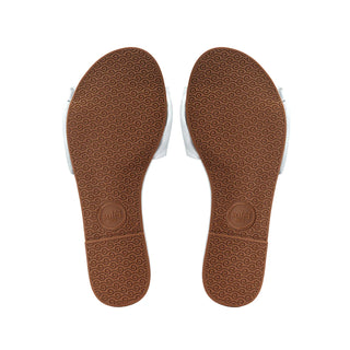Rafie Bow Slide- Silver