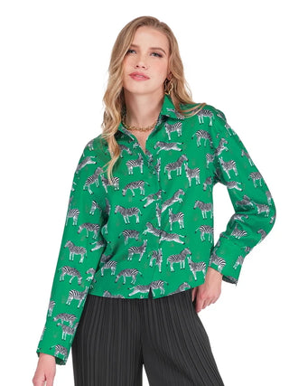 Zebra Party Blouse
