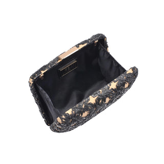 Samantha Evening Bag- Black Natural