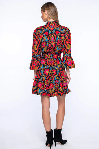 Frances Dress- Damask