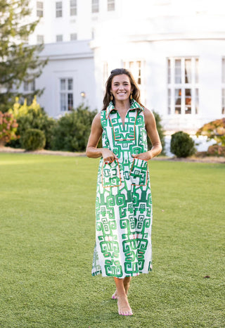 Greek Heiress Cassidy Maxi Dress