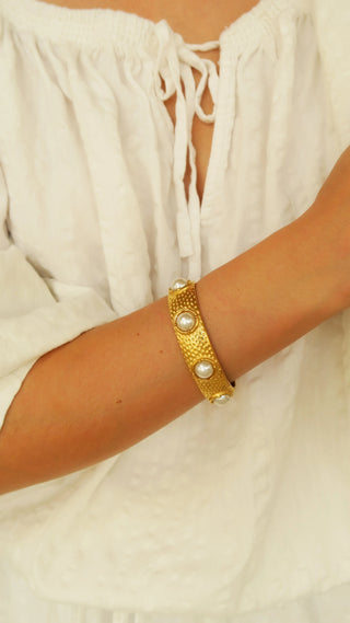 Maverick Cuff- Pearl