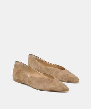 Gema- Taupe Suede