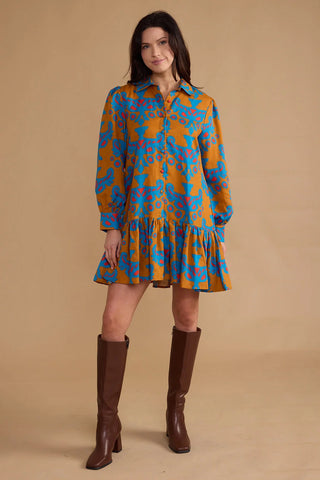 Lola Dress- Mughal Motif