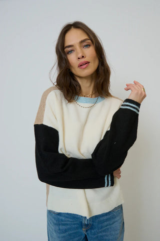 Color Block Crewneck