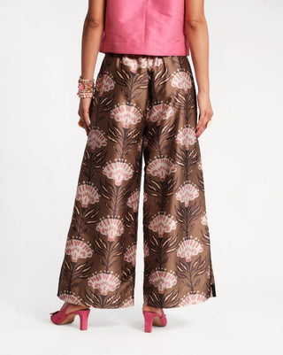 Palazzo Pant- Olive/Multi