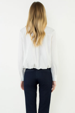 Tess Cinched Button Down