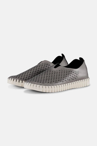 Slip on Tulip - Gunmetal