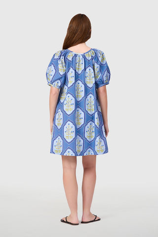 Day Dress- Dusty Trellis