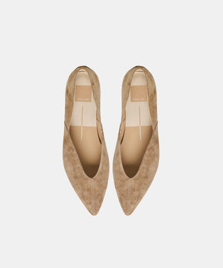 Gema- Taupe Suede