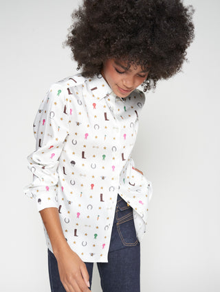 Western Tea Blouse
