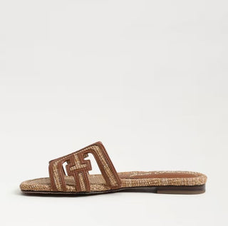Bay Sandal- Tan Raffia