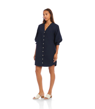 Pearl Button Dress