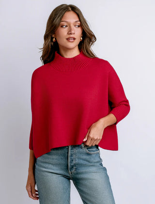 Aja Sweater- Scarlet