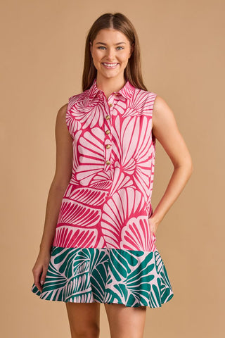 Tilly Dress-Flamingo Shell