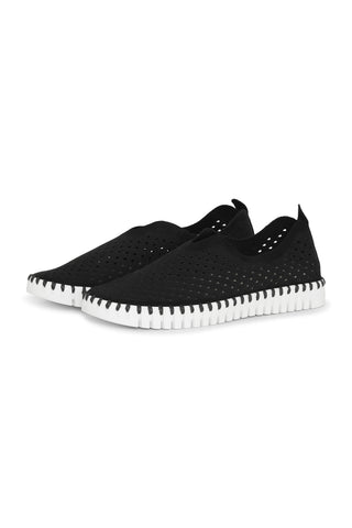 Slip on Tulip - Black