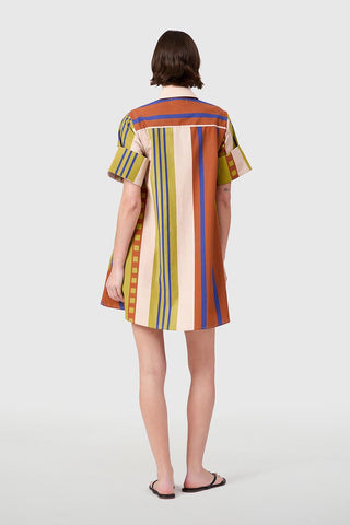 Dock Dress- Maple Stripes