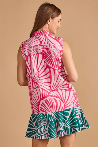 Tilly Dress-Flamingo Shell