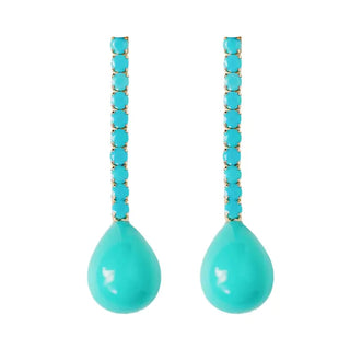 Turquoise Swing Earrings