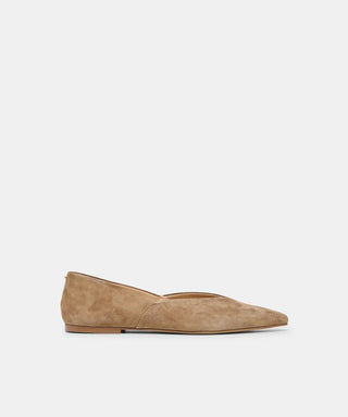Gema- Taupe Suede