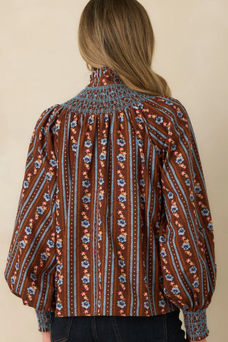 Bedford Smocked Blouse