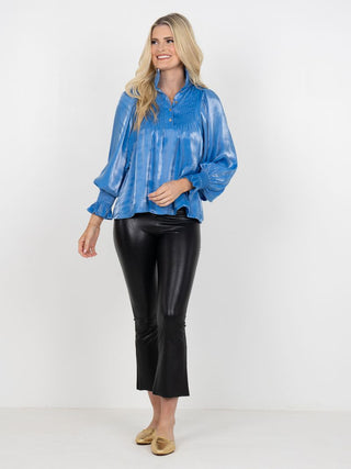 Charlotte Top- Sapphire