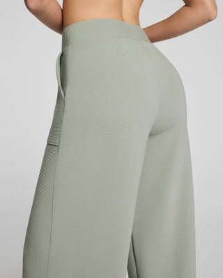 Airessentials French Rib Wide Leg Pant