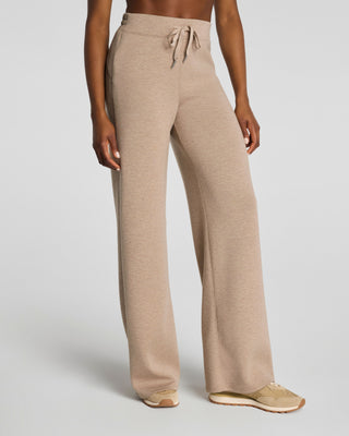 Airessentials Wide Leg Pant- Dune Heather