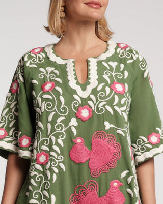 Peacock Caftan