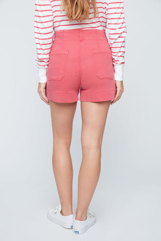 Front Pocket Short- Terracotta