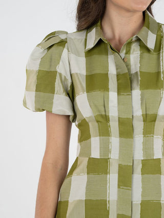 Britt Dress- Gingham