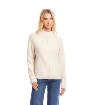 Oatmeal Turtleneck Sweater