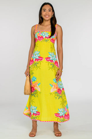 Annalisa Dress- Tropical Bamboo