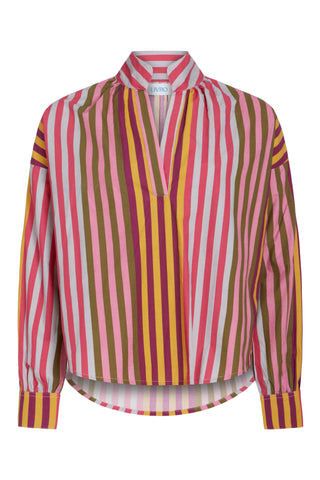 Jane Top- Kasbah Stripe