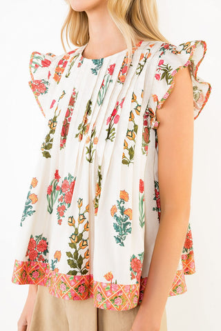 Garden Bloom Babydoll Top
